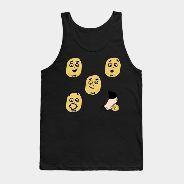 Taskmaster - Mr. Spud Set Tank Top by MarinaMenezzes